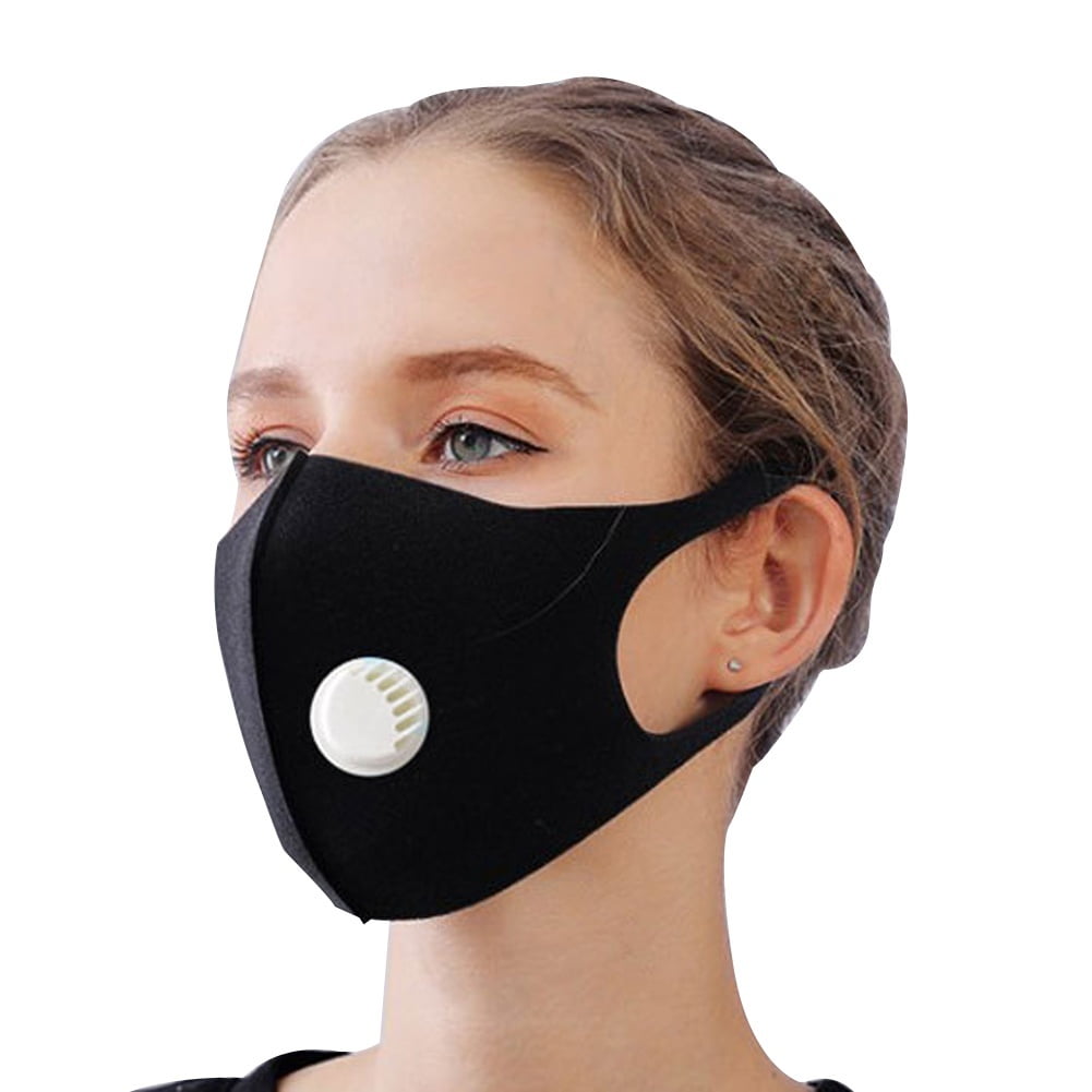 Black Mouth Mask Outdoor Fashion AntiDust Cotton Unisex Face Mask Winter Walmart Canada