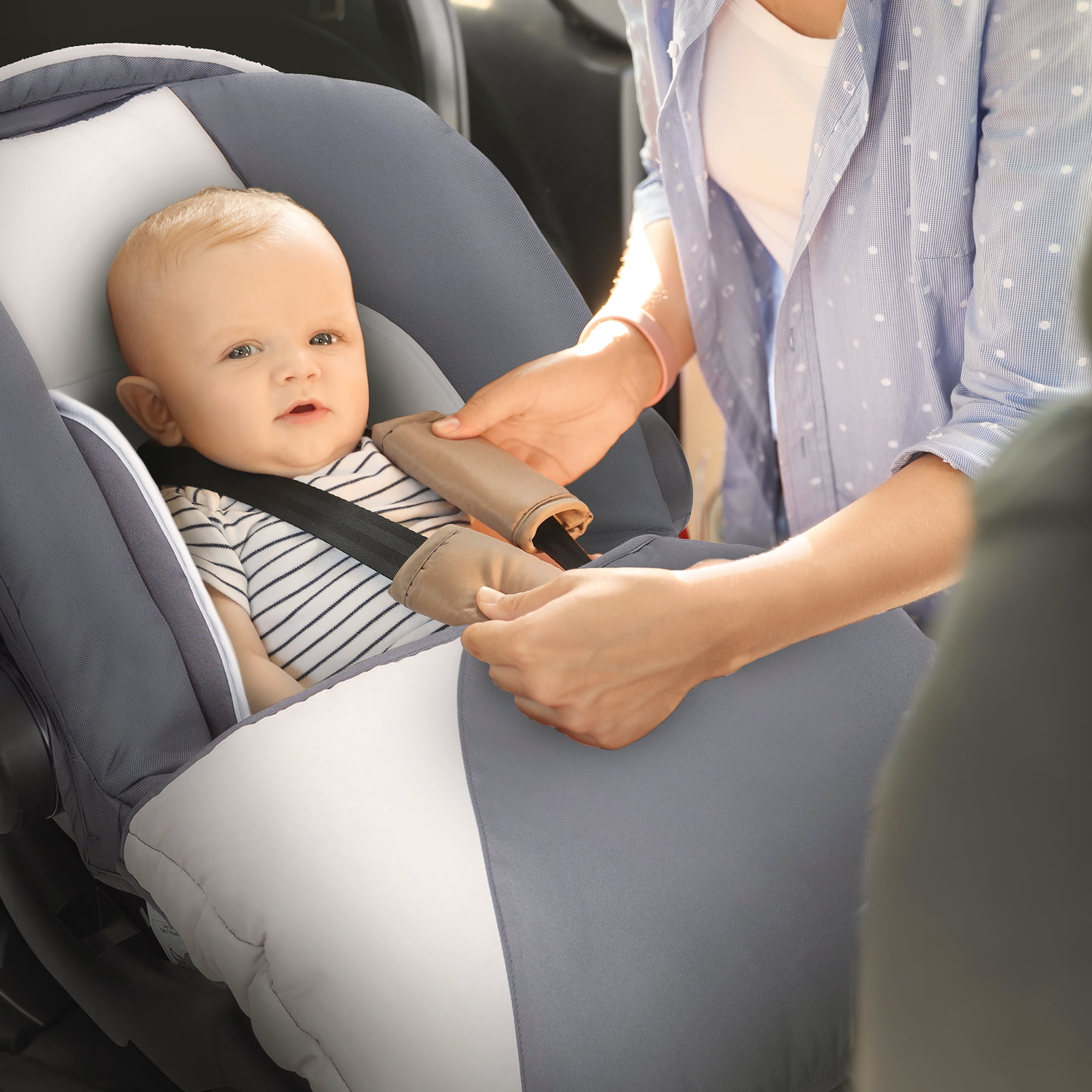 Baby Trend Infant Car Seat, Ally 35, Magnolia, Travel System with Cover