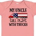 thumbnail image 4 of Inktastic My Uncle Still Plays with Trucks Boys or Girls Baby Bodysuit, 4 of 5