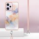 thumbnail image 3 of KAIYANG Funda con revestimiento YB IMD Series-4 para Xiaomi Redmi Note 12 Pro 5G/Note 12 Pro Speed 5G/Poco X5 Pro 5G, Ma Style C Xiaomi Redmi Note 12 P Blanco, 3 of 5