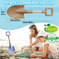 thumbnail image 3 of Juego de palas de playa Amarlozn 41 cm para niños y adultos, 3 piezas, 3 of 7