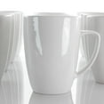 thumbnail image 6 of Elama Riley 12 Piece 12 Ounce Porcelain Mug Set in White, 6 of 9