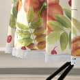 thumbnail image 5 of Coolnut Berries Thanksgiving Pumpkins Round Tablecloth 60", Waterproof Stain and Wrinkle Resistant Washable Decorative Table Covers for Kitchen Dining Party Christmas Decor, 5 of 7