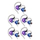 thumbnail image 2 of Inteprter Auricular con cable Estuche metálico portátil de 60 grados Auricular HiFi para interiores y exteriores Ver video Auriculares Azul morado 5Conjunto, 2 of 6
