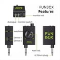 thumbnail image 3 of Convertidor de Audio en para Tarjeta de Sonido de PC y Teléfono Móvil Convertidor de Audio en para Mezcladores de la Serie Profx Transmisión en, 3 of 5