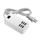 thumbnail image 2 of Regleta de enchufes con protección contra sobretensiones de 30 W, 6 puertos USB, cable de extensión de 1,4 m, inserto Platoon para smartphones, tabletas, hogar y oficina., 2 of 7