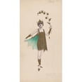 thumbnail image 2 of Will R. Barnes 9x14 Black Ornate Wood Framed Double Matted Museum Art Print Titled: Elves (1919 - 1920), 2 of 5