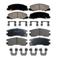 thumbnail image 5 of Detroit Axle - Brake Pads for 2008-2009 Buick Allure LaCrosse, 2006-2010 Chevrolet Impala Monte Carlo, 4 Front & Rear Ceramic Brake Pads Replacement, 5 of 7