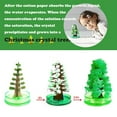 thumbnail image 7 of Mini Christmas Tree Magic Growing, Paper Tree Colorful DIY Crystal Growing Kit/Ornaments Decoration Toy Novelty Xmas Gift Boys Girls Science Kits & Toys Learning Guide, 7 of 7