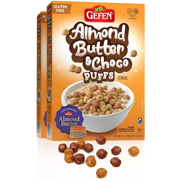 Gefen, Cereal, Almond Butter & Choco Puffs