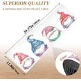 thumbnail image 5 of FREEAMG Cute Christmas Gnomes Long Trivet Table Runner Non-Slip Heat Resistant Table Protector Waterproof Easy to Clean Hot Pads Pot Holder Table Mats, 5 of 7