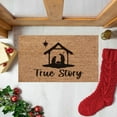 thumbnail image 5 of Bjutir Christmas Print Doormat Decoration 1Pc Christmas Doormat Holiday Doormat Christmas Indoor Outdoor Welcome Mat Floor Mat Home Decor Merry Christmas Doormat Winter Snowman Non Floor Mat, 5 of 9