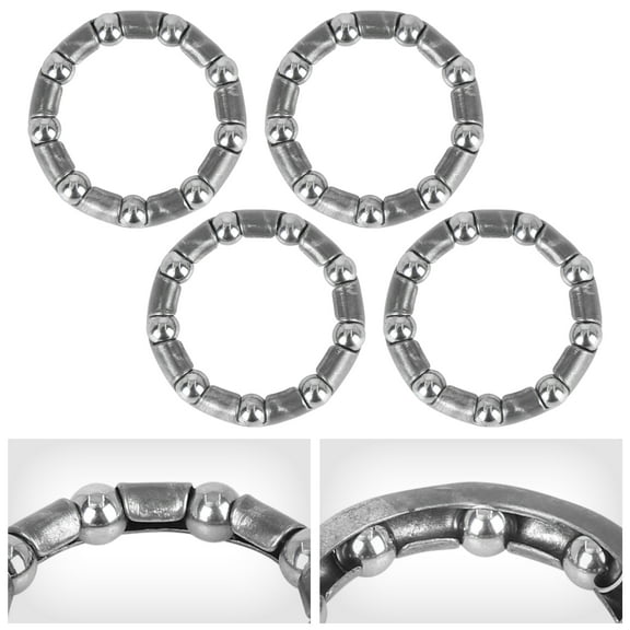 REGALWOVEN 4pcs 31mm x 9 Bike Ball Bearing Cages Crank Bicycle Bearings Mid Axle Wheel Bearing Retainer