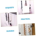 thumbnail image 5 of 3pcs Jacket Hooks Portable Garment Rack Wall Mounted Towel Holder Wall Hooks Key Holder Closet Hook Holder Overdoor Organizers Bedroom Door Towel Rack Nail-Free Hook Door Hook Hat, 5 of 5