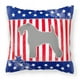 Carolines Treasures BB3292PW1818 USA Patriotique Kerry Bleu Tissu Terrier Oreiller Décoratif – image 1 sur 1