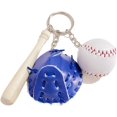 thumbnail image 1 of Yazoeia Key Chain 2 Pieces Cartoon Mini Baseball Keychain Backpack Handbag Key Chain CJC912-199991, 1 of 2