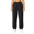 thumbnail image 2 of Lmueinov Joggers Pants for Women Tapered Loose Fit Lounge Athletic Long Trousers with Pockets for Hiking Running, 2 of 6