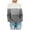 White, variant on Lovskoo Sweaters for Women Long Sleeve Winter Knit Color Matching Round Neck Loose Casual Sweater Tops Khaki