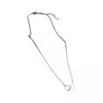 thumbnail image 1 of 2xCollar De Corazón Joyería Aleación Collar De Corazón Doble Abierto Para Mujeres Niñas Regalo Plata, 1 of 8