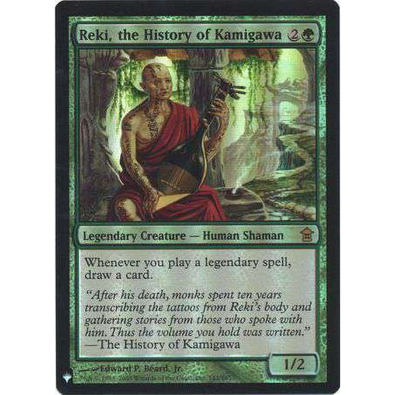 MtG Mystery Booster / The List Rare Reki, the History of Kamigawa #142