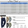 thumbnail image 2 of BDPORKAS Mens Cargo Pants Casual Jogger Multi Pockets Outdoor Hiking Work Trouser Pants, 2 of 4