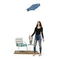 thumbnail image 3 of Duck Covers Water-Resistant Indoor Outdoor Seat Cushions, 19 x 19 x 5 inch, Periwinkle Blue, 2 Pack, 3 of 9
