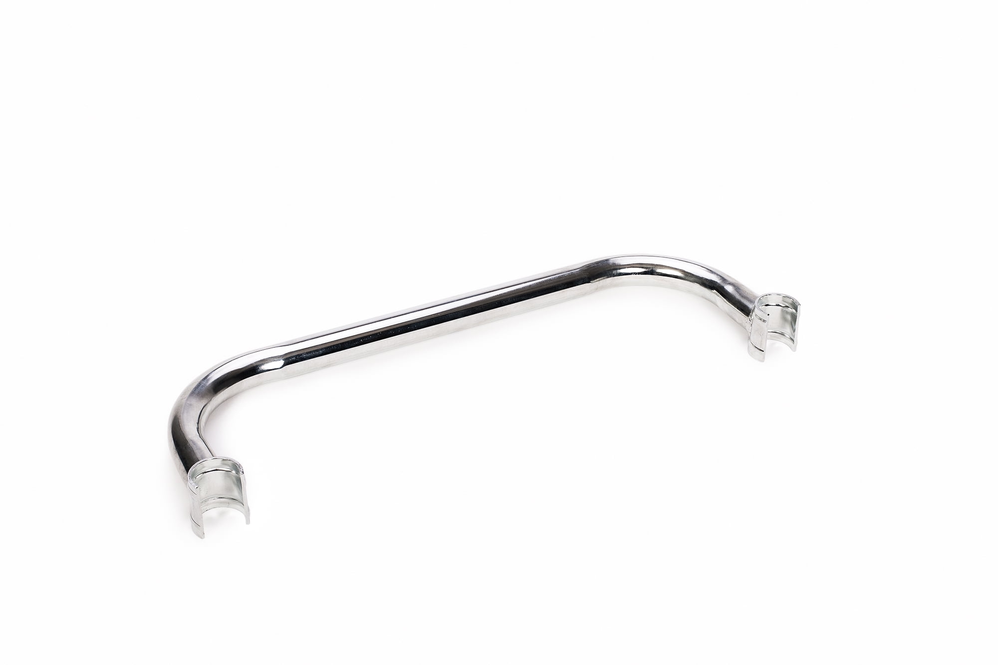 HSS 16' U Handle, Fits on 7/8' Pole Diameter, Chrome, 1-Pack, Hardware