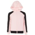 thumbnail image 1 of Ideology Grande Fille Sweat à Capuche Zippé (Rose Pastel, L), 1 of 2