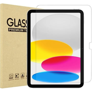 KIQ [1 PACK] Tempered Glass Screen Protector for Apple iPad 10.9 inch 10th Generation 2022 / iPad A16 11 inch 11th Generation 2025 Screen Protector