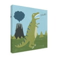 thumbnail image 2 of Trademark Fine Art 'Dino mite I' Canvas Art by June Erica Vess, 2 of 3