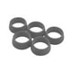thumbnail image 1 of 5pcs 25mm-30mm Unique Bargains Protector de Tija de Sillín de Bicicleta de Silicona Impermeable Gris, 1 of 1