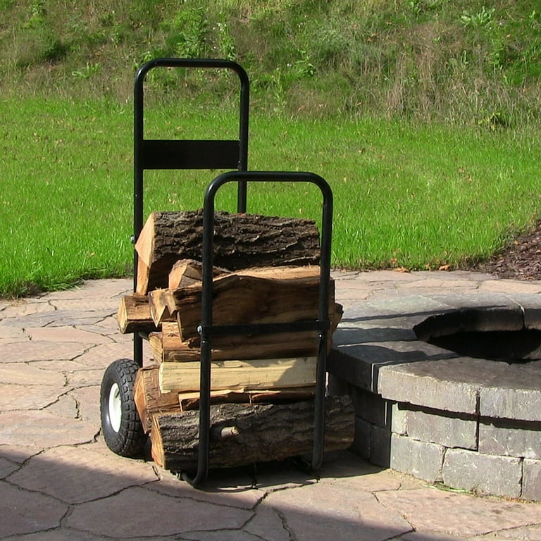 Firewood carrier with wheels sale