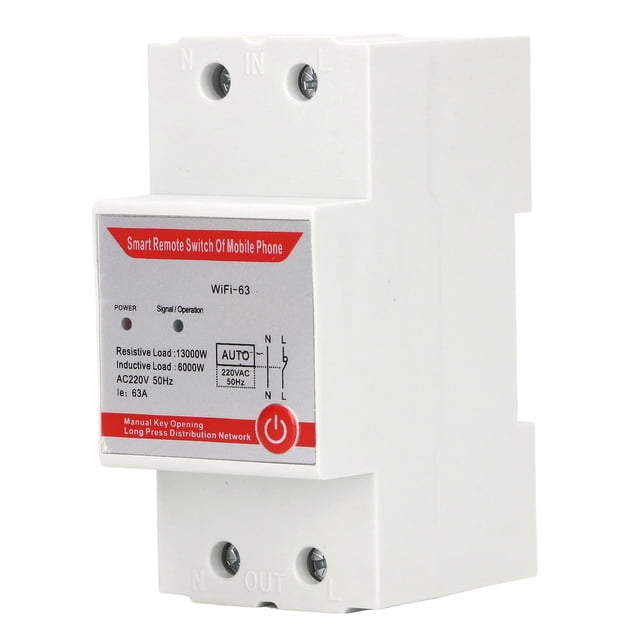 Interruptor de tiempo Jadeshay con control remoto ABS 13000W 63A