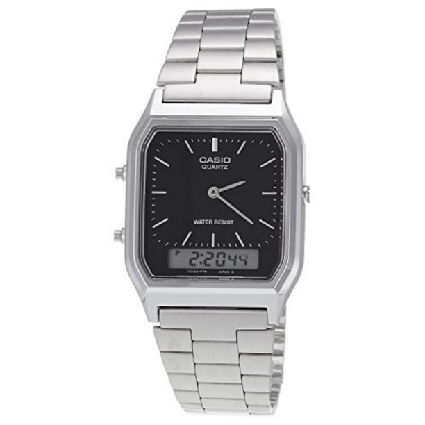 how to change time on casio analog digital watch