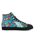 thumbnail image 2 of Autism Awareness Accept Under Stand Love High Top Canvas Shoes Sneakers Black Size 9.5, 2 of 7