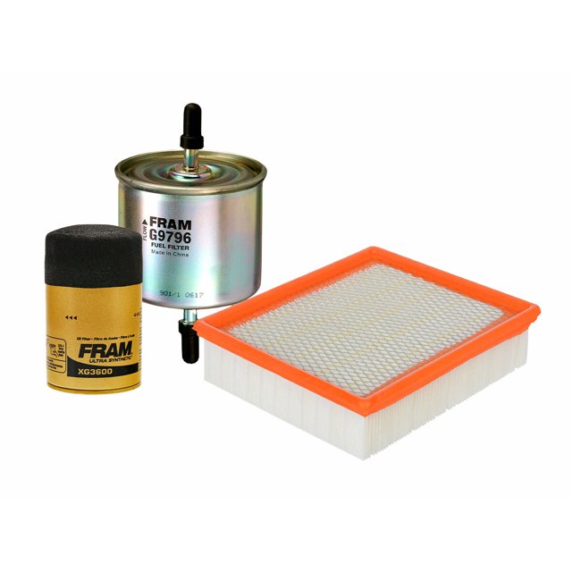 Kit De Filtro de Aire, Filtro de Aceite Sintético y Filtro de Combustible 3 PIEZAS Compatible con Mazda B3000 V6 3.0L DE 2001 A 2004