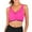 Red, variant on YouLoveIt Women's Zipfront Padded Sports Bra Racerback High Impact Seamless Sport Bra Padded Stretch Fitness Tops Zipper Yoga Bras Workout Fitness Yoga Bras