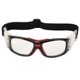 thumbnail image 3 of Sport  Goggles, Explosion Proof Adjustable Strap Basketball Glasses Impact Resistant  For Hiking Black, 3 of 8