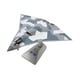 thumbnail image 2 of Modelo de Avión de Simulado a Escala 1:144, Exhibición Realista de Aviones de Ataque, Modelo de Avión de para Sala de Estar, Oficina Y, 2 of 9