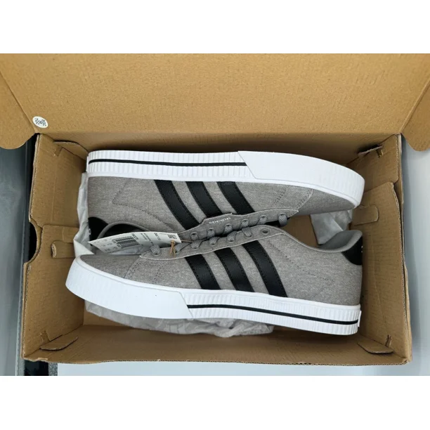 Adi-das Daily 3.0 Skateboarding Shoes Men Athletic Sneakers Grey White FW3270 New