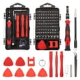 thumbnail image 1 of Unique Bargains 115 in 1 Magnetic Precision Screwdriver Set Electronics Repair Tools Kit for Cellphone Mobile Phone Laptop PC, Red, 1 of 4