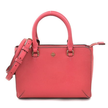 Pre-Owned Tory Burch handbag shoulder bag leather pink ladies h30956a (Good)