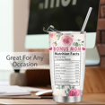 thumbnail image 5 of Gifts for Bonus Mom, Step Mom Gifts Ideas, Stainless Steel Bonus Mom Tumbler with Lid and Straw 20oz, Mothers Day Christmas Birthday Gifts for Step Mom Bonus Mom Mother in law (Pink Bonus Mom), 5 of 6