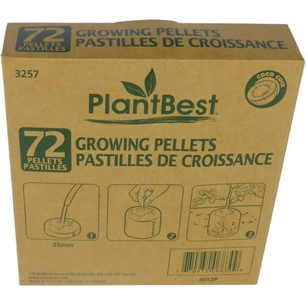 PBest PPR3257 35 mm Refill Growing Pellets - 72 Piece
