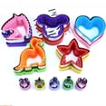 thumbnail image 3 of Juego de cortador y sellador de sándwiches, 4 piezas, cortador de sándwich de pan, máquina para hacer panqueques, cortadores de galletas con forma de corazón, cuadrado, círculo y, 3 of 5