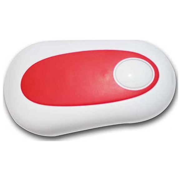 Electric Can Opener: Open Your Cans with A Simple Push of Button - No Sharp Edge, Food-Safe and Battery Operated Handheld Can Opener(Red)