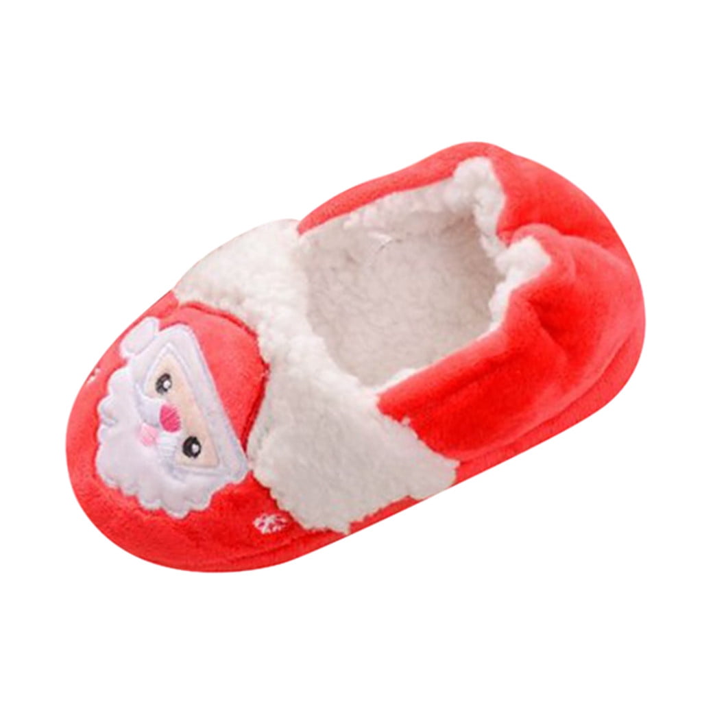 XZNGL Kids Slippers for Boys Toddler Infant Kids Baby Warm Shoes Boys Girls Christmas Slippers Christmas Slippers for Kids Kids Shoes Girls Kids Slippers Girls Kids Slippers Boys Walmart