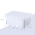 thumbnail image 4 of Storage Box with Mesh Basket Stackable Food Container Set Saving Your Time and Money, 4 of 4