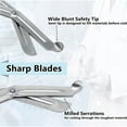 thumbnail image 6 of 12/Pack Black Handle Trauma Shears 7.25" Stainless Steel Scissors for Paramedics, EMT, Nurses, Firefighters + More, 6 of 8