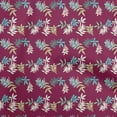 thumbnail image 1 of oneOone Cotton Poplin Maroon Fabric Leaves Sewing Fabric By The Yard Printed Diy Clothing Sewing Supplies 56 Inch Wide, 1 of 6